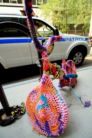 great yarn bomb